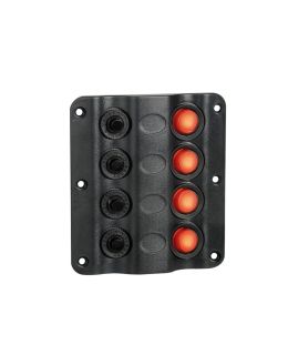 Pannello elettrico Wave 4 Interruttori mm 110x100