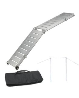 passerella barca con borsa e corrimano