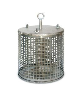 Pasturatore Trita Sarde in acciaio inox