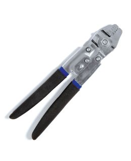 Pinza per impiombature terminali