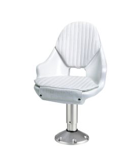 Sedile per barca ammortizzato altezza regolabile cm 34 a 45