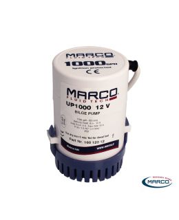 Marco UP1000 12v 63L/min Pompa ad immersione per sentina barca