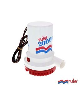Pompa di sentina ad immersione Rule 2000 12volt litri/min 135