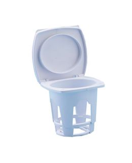 Contenitore per docce con tappo rigido ovale