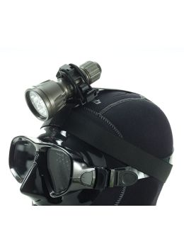 Porta torcia elastico da testa regolabile