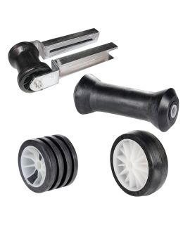 Rulli e ruotini di ricambio per carrello Gommoni e barca