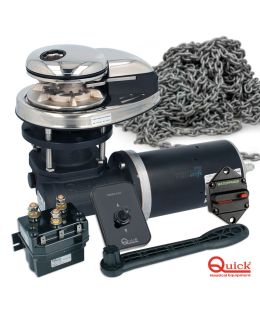 Salpa Ancora Quick CL1 500Watt 12V per Catena Ø 6mm KIT02