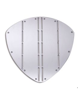 Piastra di protezione della prua in Acciaio Inox mm 347x345