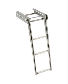 Scaletta a scomparsa per Plancetta 3 Gradini 88 cm 