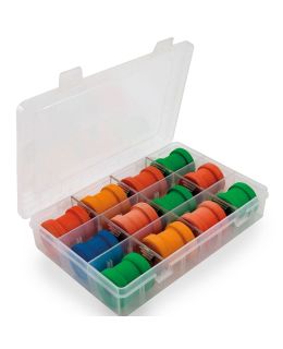 Avvolgilenza per Calamenti Cilindrici Set 12 Pezzi con Scatola