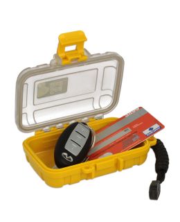 Scatola stagna Lalizas Sea Shell cm 13x10x40 Giallo