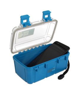 Scatola stagna Lalizas Sea Shell cm 18x12x75 Blu