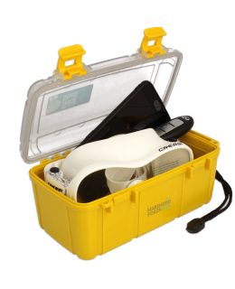 Scatola stagna Lalizas Sea Shell cm 22x13x88 Giallo