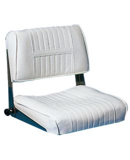 Sedile per barca in sky con schienale abbattibile helm seat foldable backrest