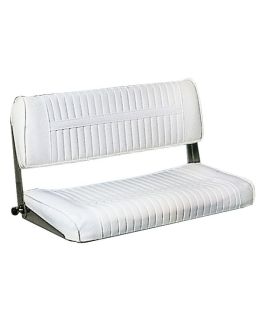 Sedile per barca biposto con schienale abbattibile 80 cm