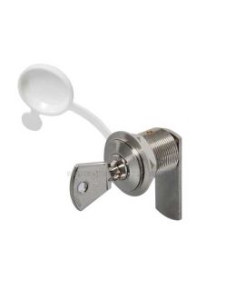 Serratura cilindro rotante per boccaporti e gavoni 20mm