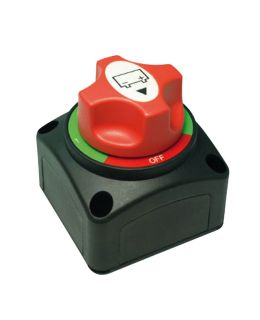 Deviatore stacca batteria per 1 o 2 batterie compatto