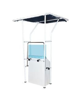 T-Top per Barca in Tubo di Alluminio Ø 32 mm