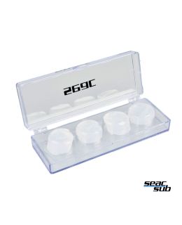 Tappi auricolari per il nuoto in piscina o mare Seac Sub in silicone
