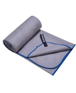 Asciugamano Telo Mare Cressi Sub in Microfibra cm 160x80 GRIGIO