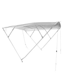 Tendalina Barca in Alluminio 4 Archi Telo BIANCO