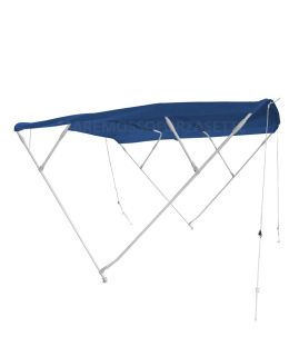 Tendalina Barca in Alluminio 4 Archi Telo BLU 