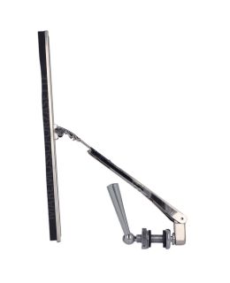 Tergicristallo Manuale in Ottone Cromato e Inox per Barche