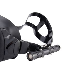 Minitorcia Mask Led in alluminio con pulsante