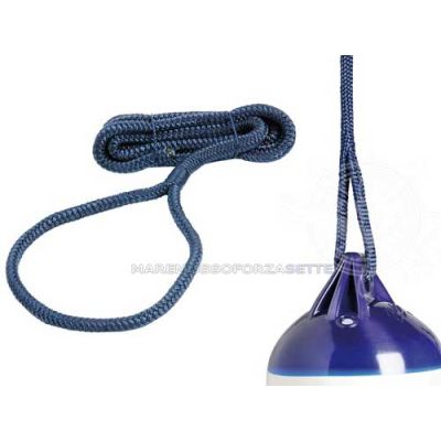 Cima parabordi pretagliata con asola Ø 8 mm  1,50 metri