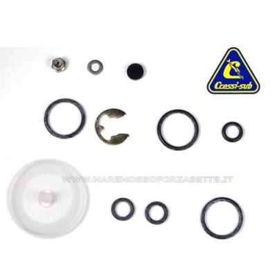 Kit ricambi per secondi stadi erogatore Cressi Sub XS/octopus