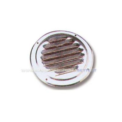 Griglia inox tonda di areazione 102mm