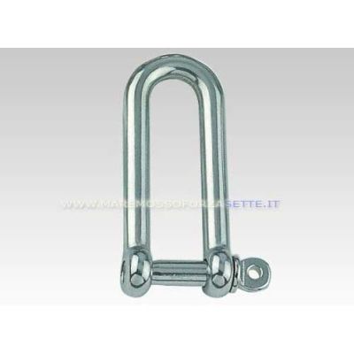 Grillo in acciaio inox tipo lungo 10mm