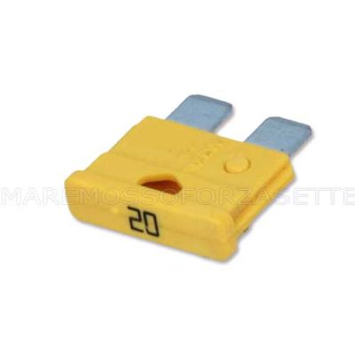 Fusibile lamellare standardizzato 20 ampere