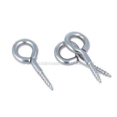 Occhiello in acciaio inox a vite mm 45 blister 4 pezzi