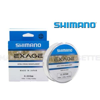 Monofilo Shimano Exage 300 Metri 0,185mm Kg 2,90 Exg30018