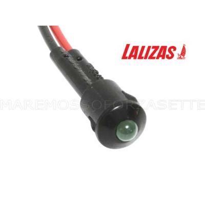 Spia luminosa led verde per pannelli elettrici e interruttori