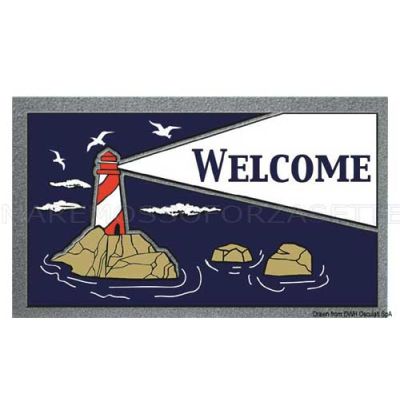 Zerbino rettangolare antisdrucciolo 40x68cm Faro