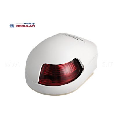 Fanale luce di via barca rosso orizzontale per coperta