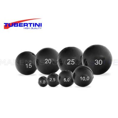 Piombo Palla Tubertini Sfera Black 6,0 Grammi Busta 4 Pezzi