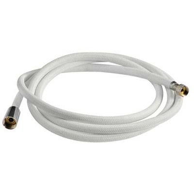 Tubo per doccia retinato bianco in nylon 4,0 metri