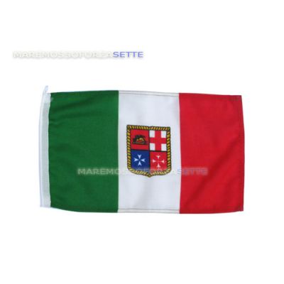 Bandiera Italiana Marina Mercantile cm 30x45