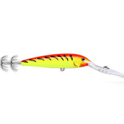 Totanara Rapala Deep Squid 9 Cm Color HT Hot Tiger