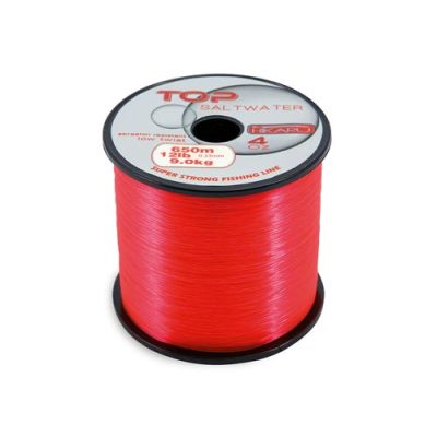 Monofilo Hikaru saltwater top red mm 0,40 lbs 20 metri 750