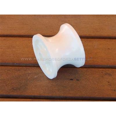 Puleggia di ricambio in nylon 40mm per musone barca