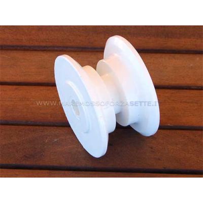 Puleggia di ricambio in nylon 69mm per musone barca