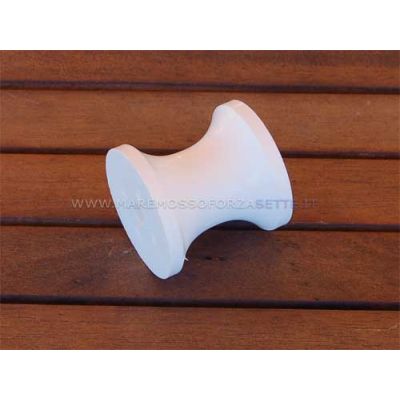 Puleggia di ricambio in nylon 52mm per musone barca
