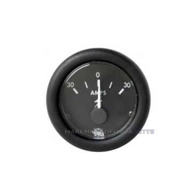 Strumento amperometro nero Guardian 0-30 amps