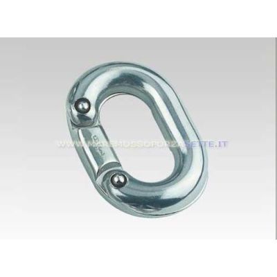 Falsa maglia inox per giunzione catena 6mm