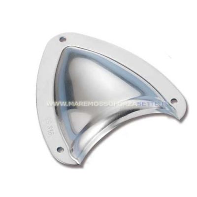 Orecchietta inox protezione scarichi grande