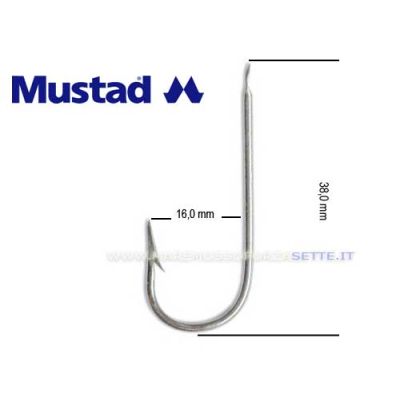 Ami Mustad serie 2315SS size  9 inox scatola 50 pz